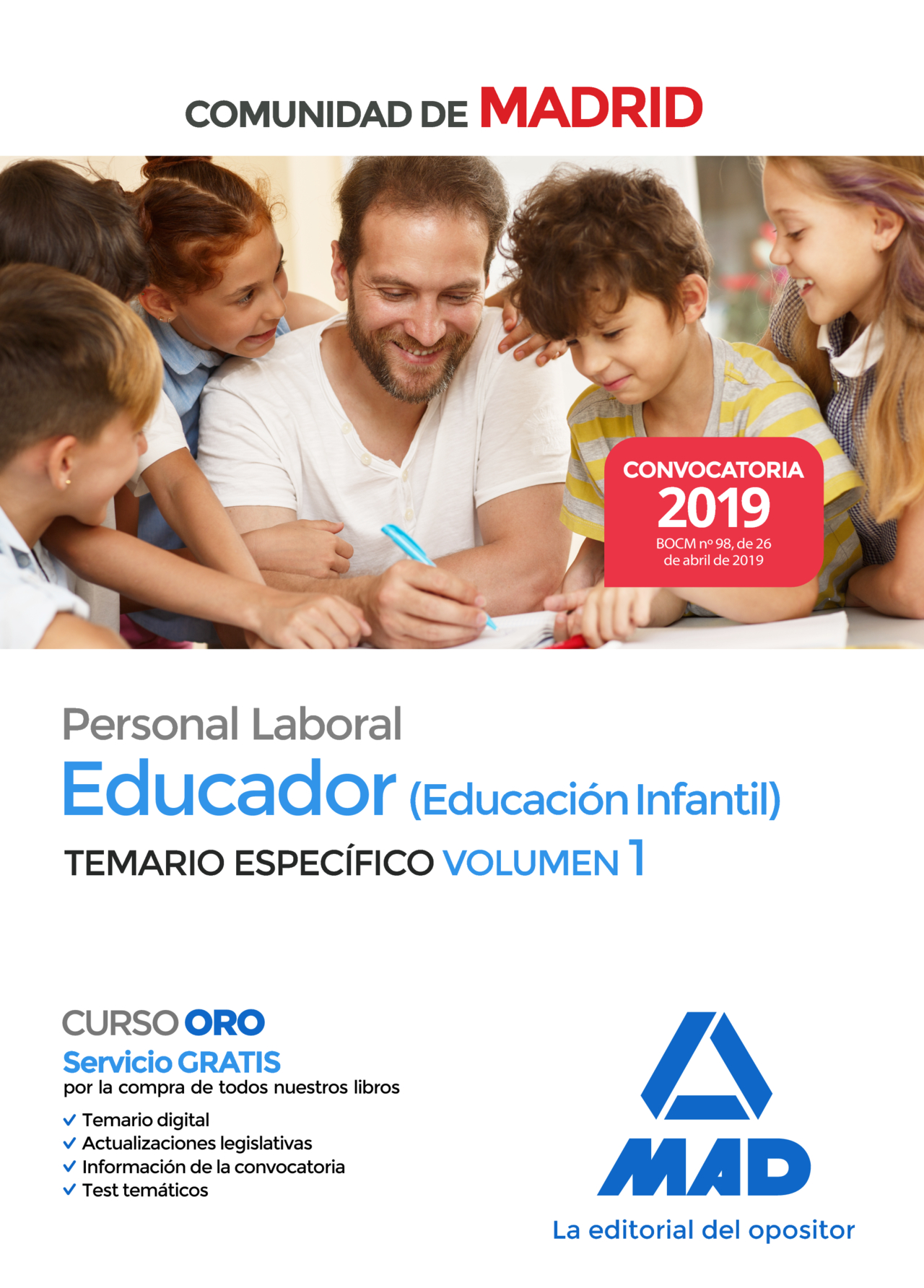 comunidad de madrid educacion infantil