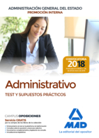 Administrativo de la Administración General del Estado (Promoción interna). Test y supuestos prácticos