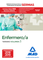 Enfermero/a del Servicio de Salud de la Comunidad de Madrid. Temario Volumen 3