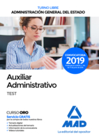 Auxiliar Administrativo de la Administración General del Estado (Turno libre). Test